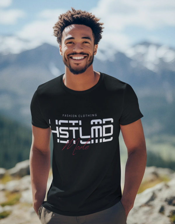 Hustle Made Official Stacked Letter Tee – Streetwear for the Driven